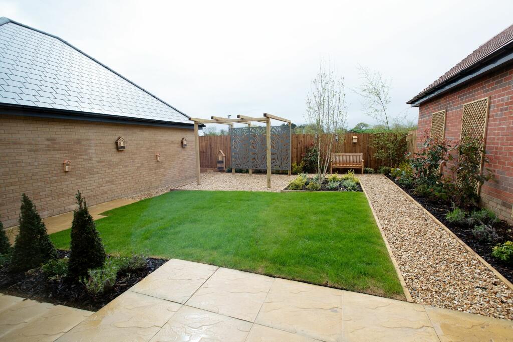 Landscaped garden example