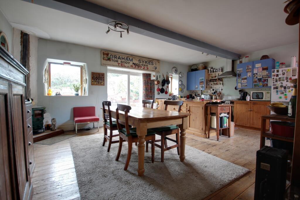 Open plan Dining Kitchen Family room