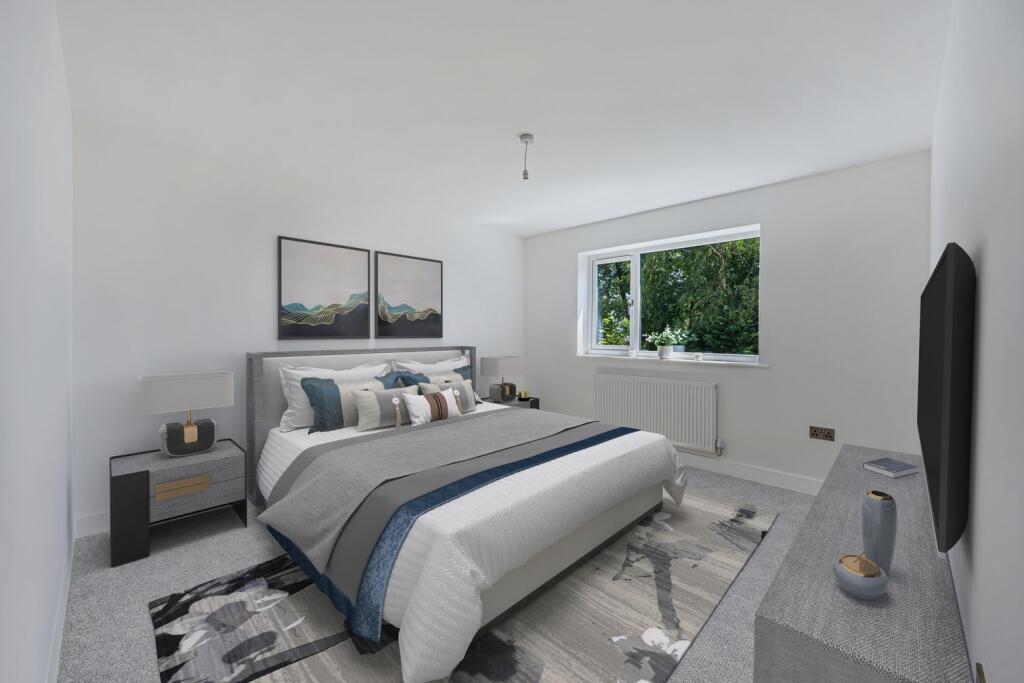 Virtually Staged Bedroom 3