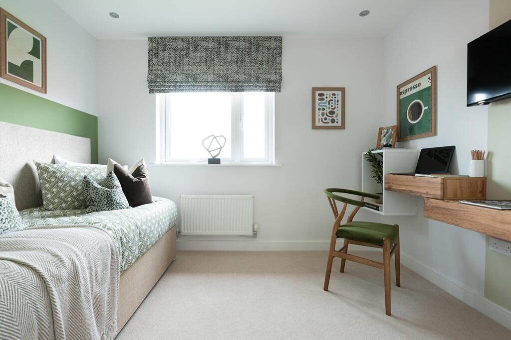 Bedroom 5 could be used as a nursery or play room