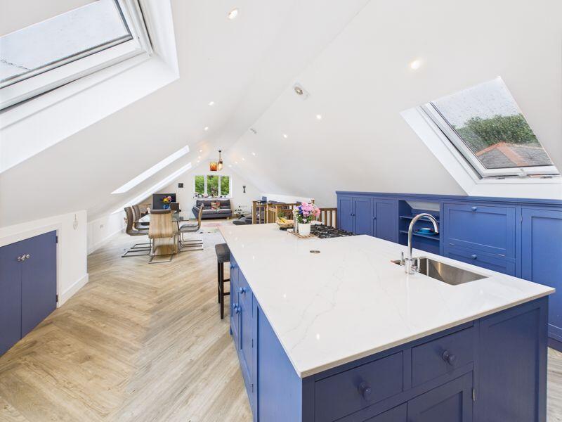 open plan living space