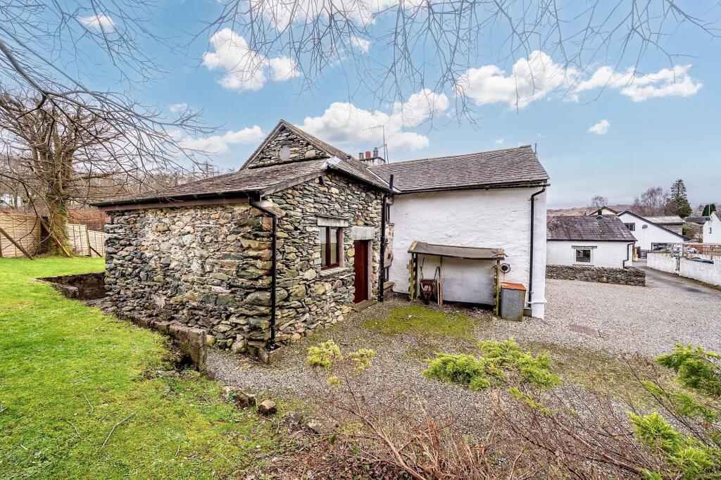 House exterior, gardens and parking