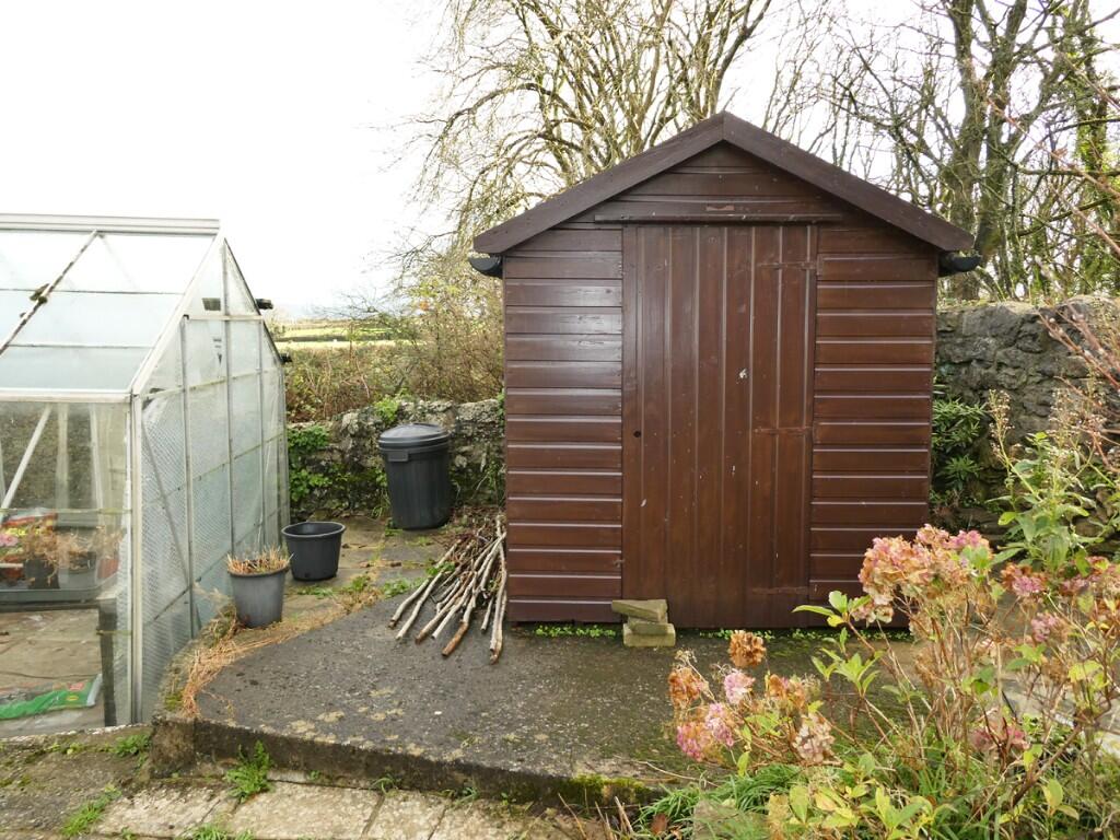 Garden shed.