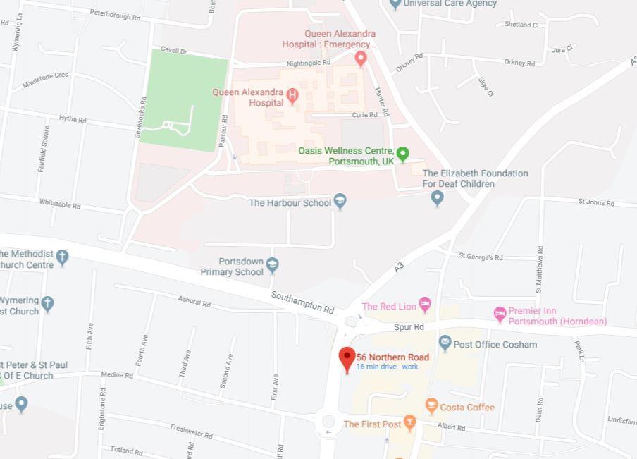 MAP SHOWING LOCATION OF PROPERTY