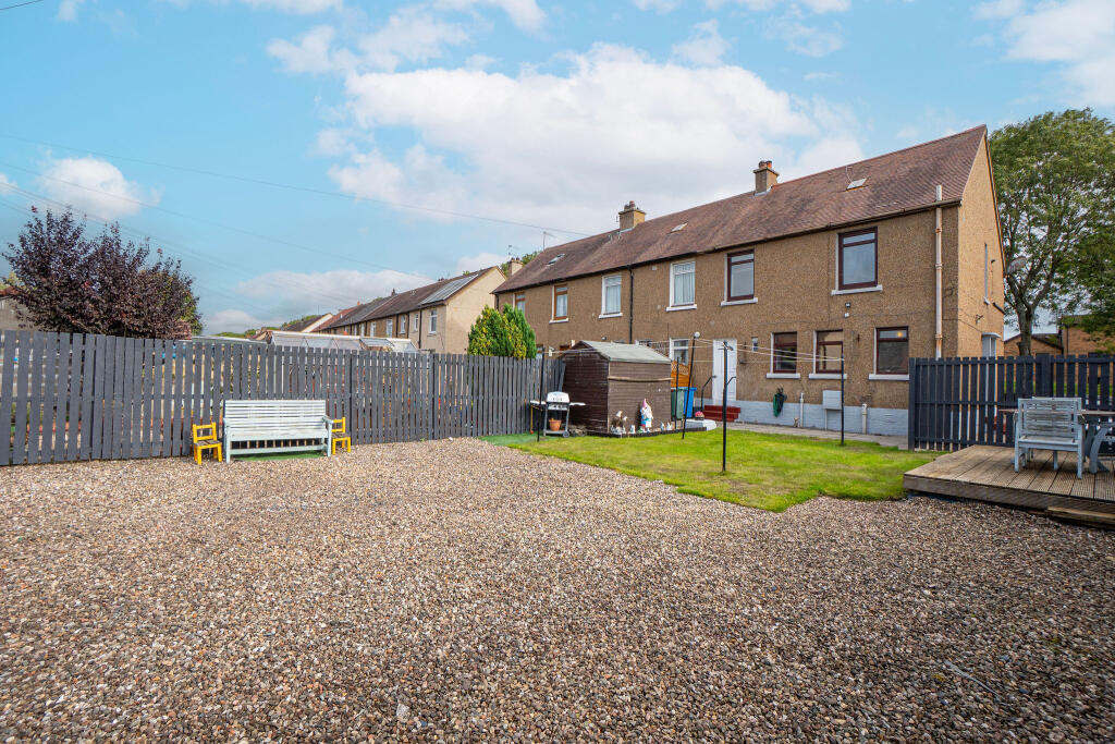 Rear of Property