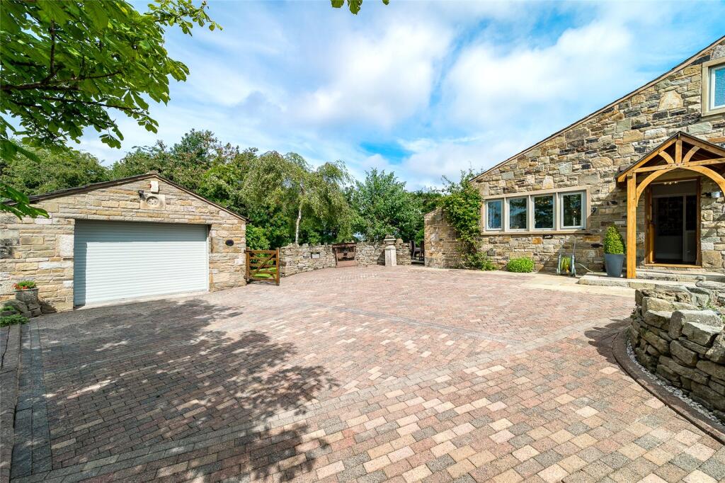 Driveway and Garage
