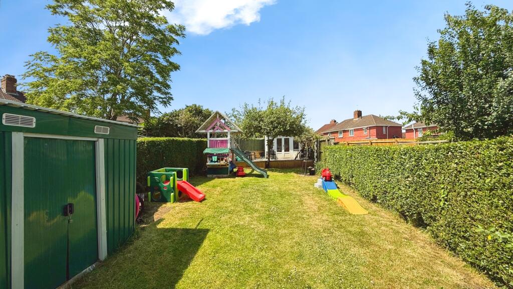Rear garden