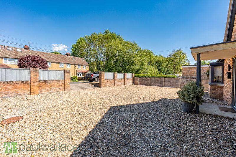 Expansive Driveway