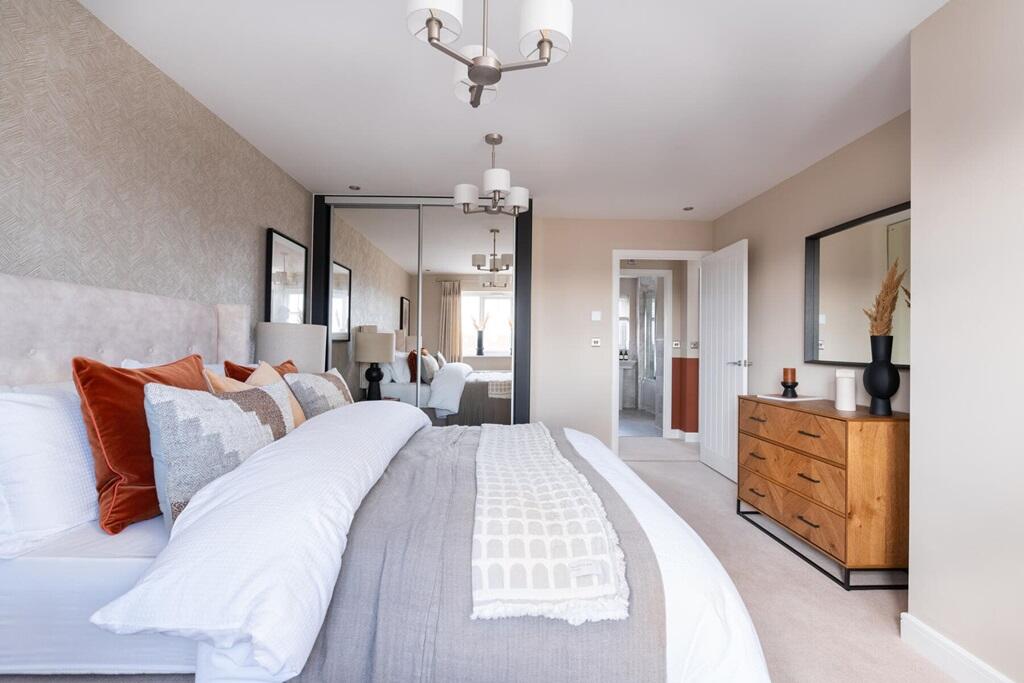 The large main bedroom could be your ideal private sanctuary