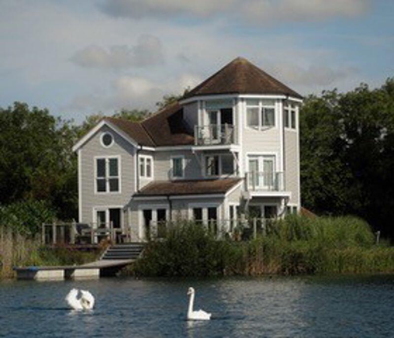 Front page from lake
