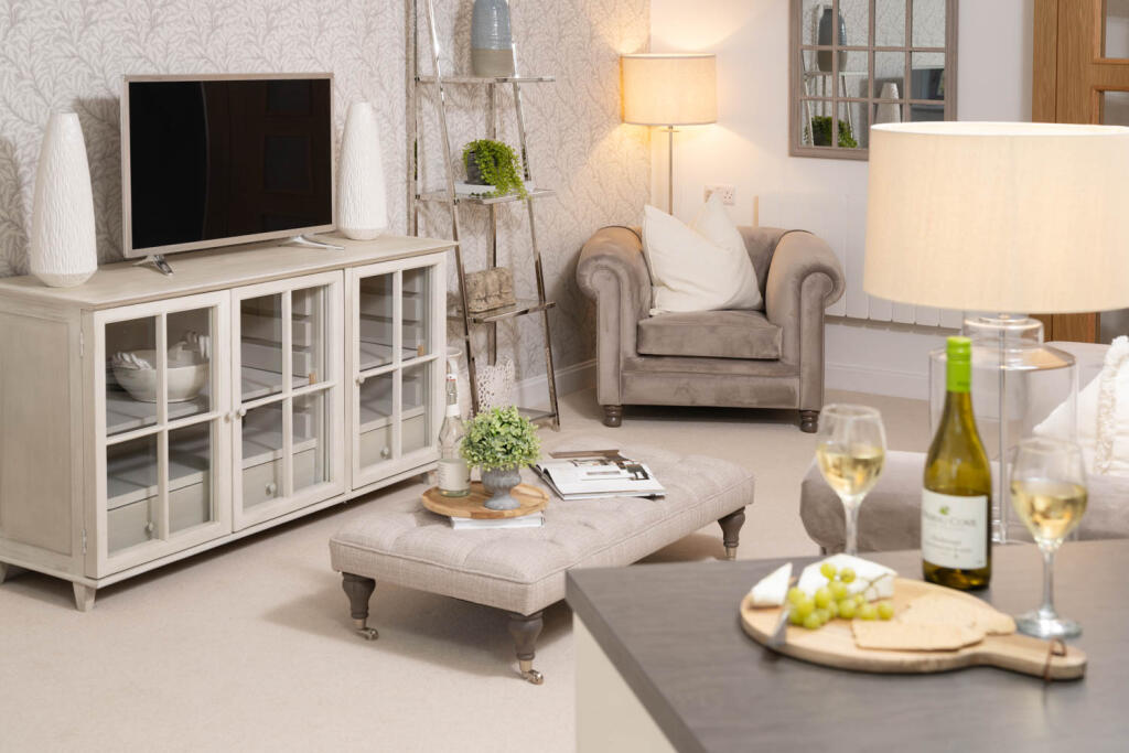 Show home living room