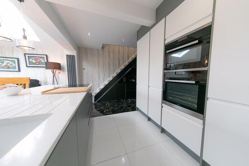 Stylish modern fitted kitchen