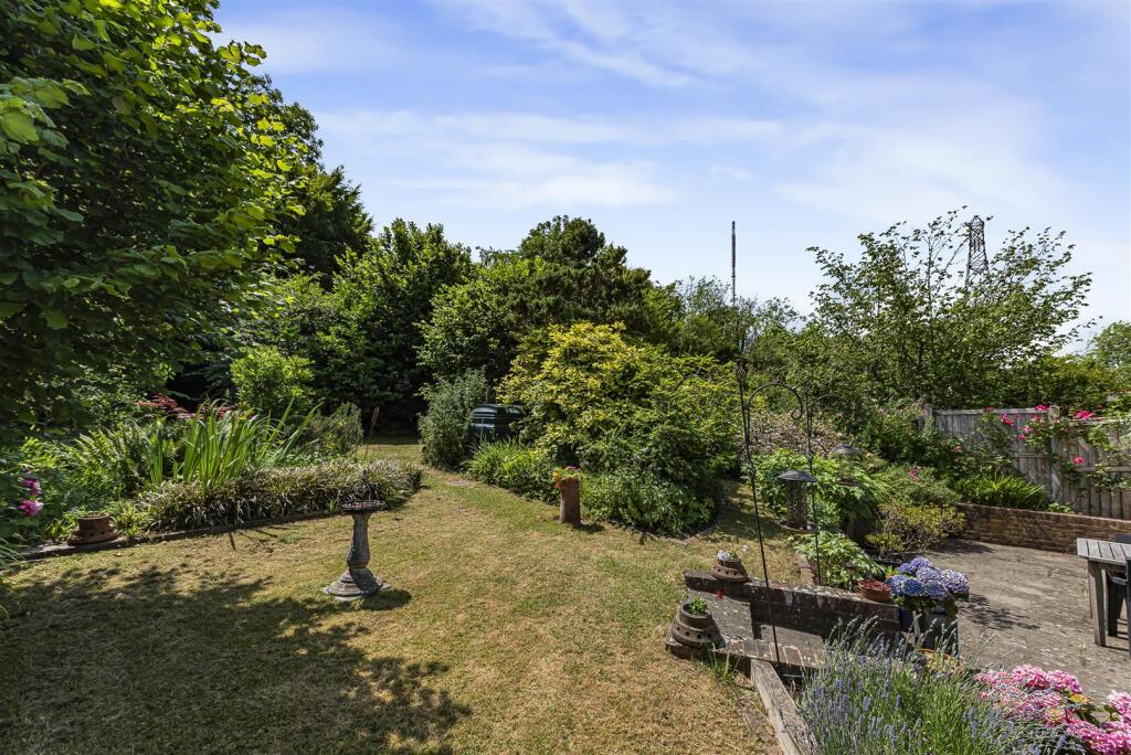 Rear garden