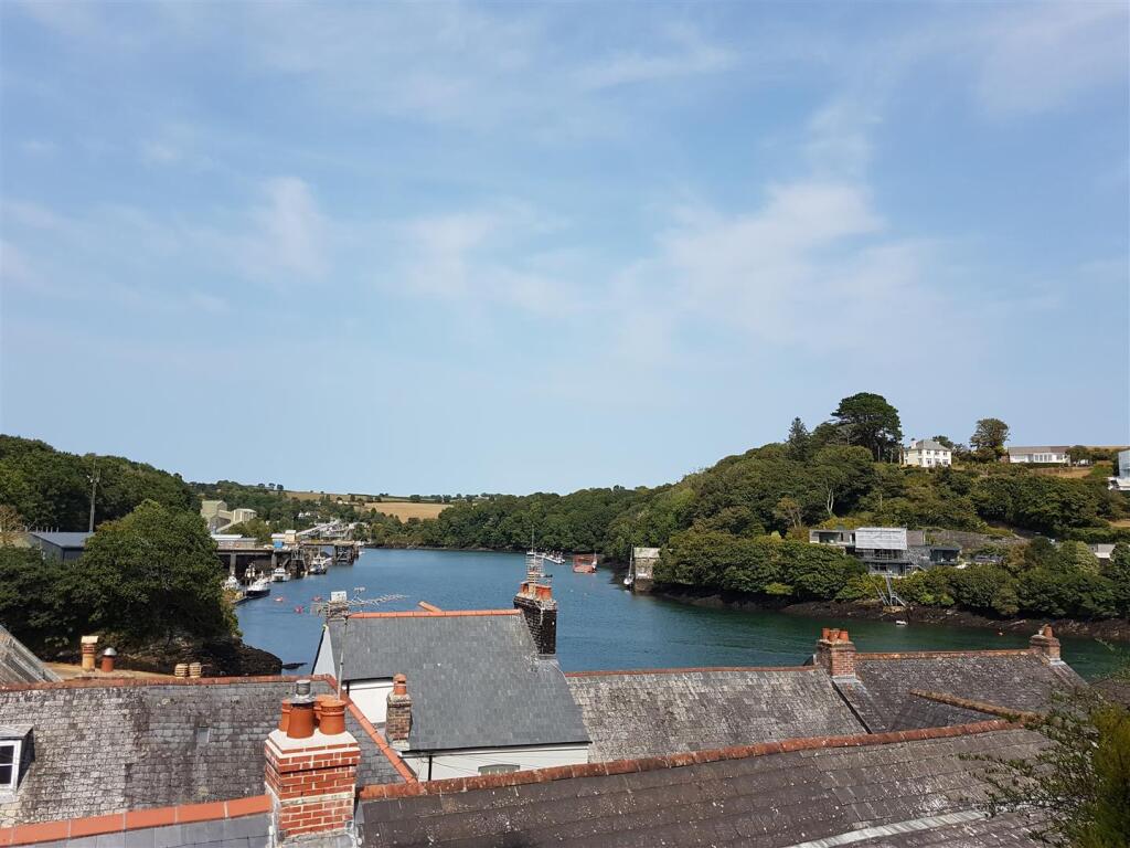 View from decking