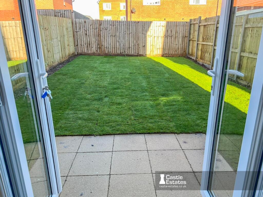 Rear garden