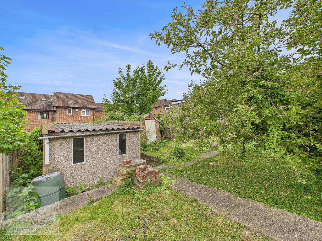 Back Garden And Garage