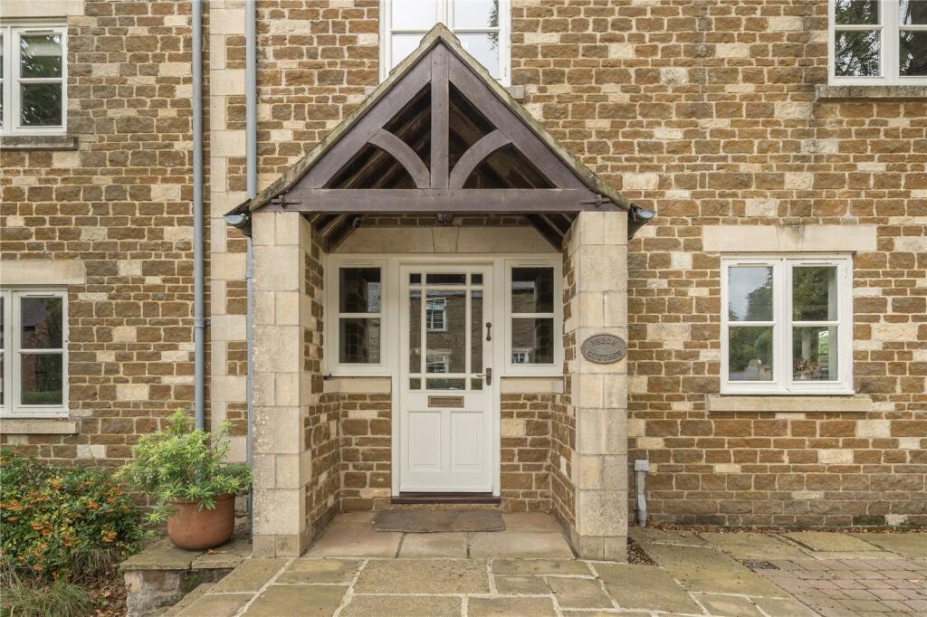 Porched Entrance