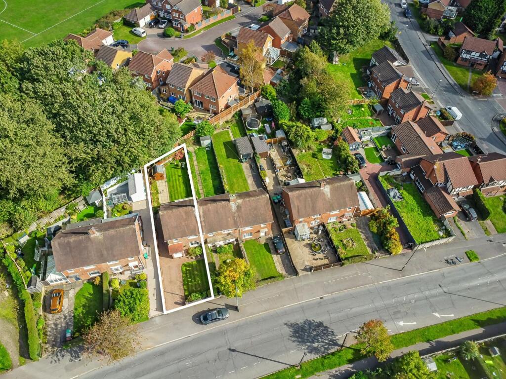 Aerial Photo and Outline of Plot