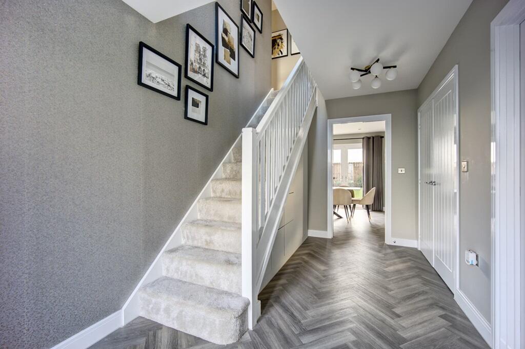 A warm welcome into the Patterham, with a stylish entrance hall