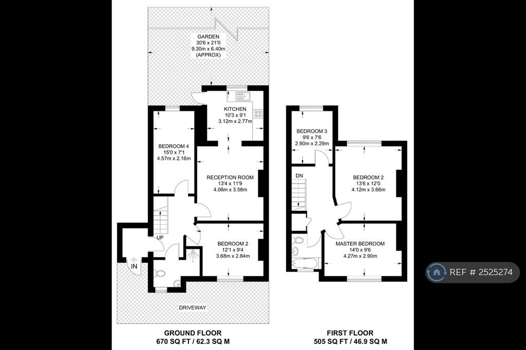 Floor Plan Two Floors 