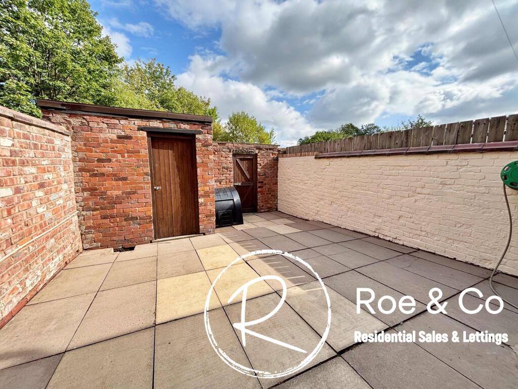 Rear garden