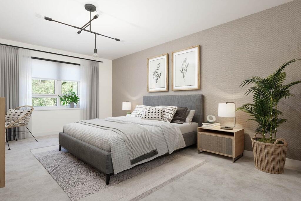 Bedroom 1 offers a spacious sanctuary to relax