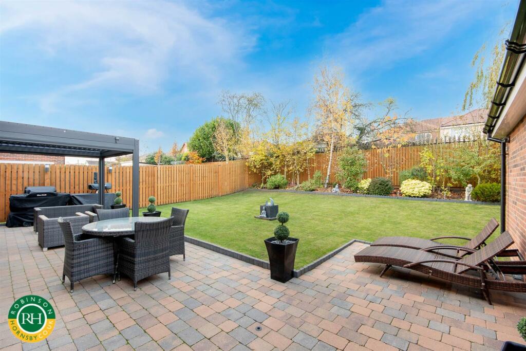 Rear garden