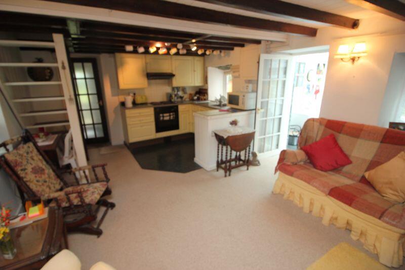 living room / kitchen