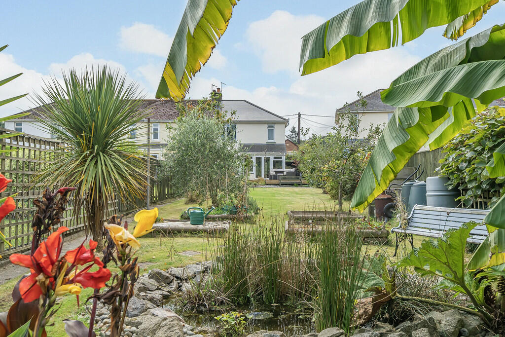 Rear of Property ...