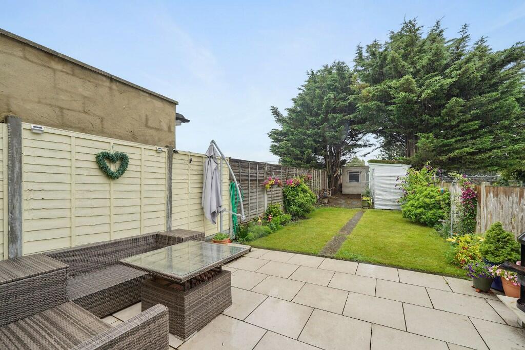 Private rear garden 