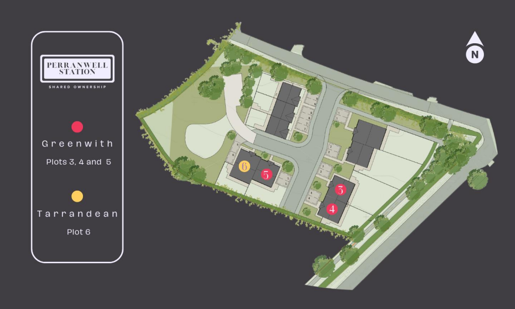 Perranwell Station Site Map A.png