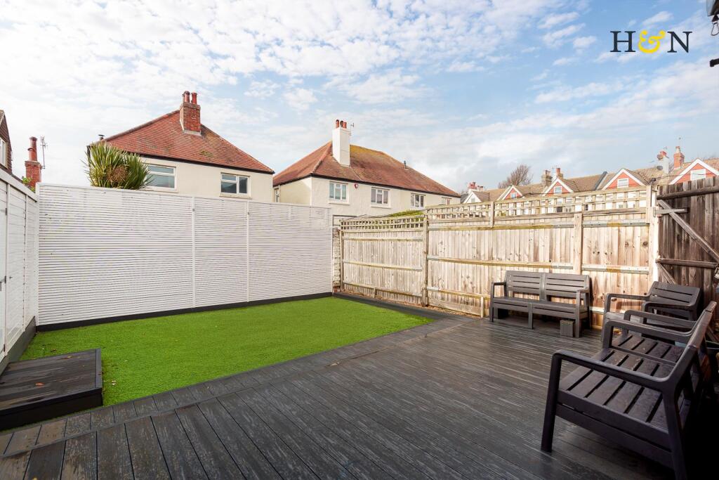 West facing Garden
