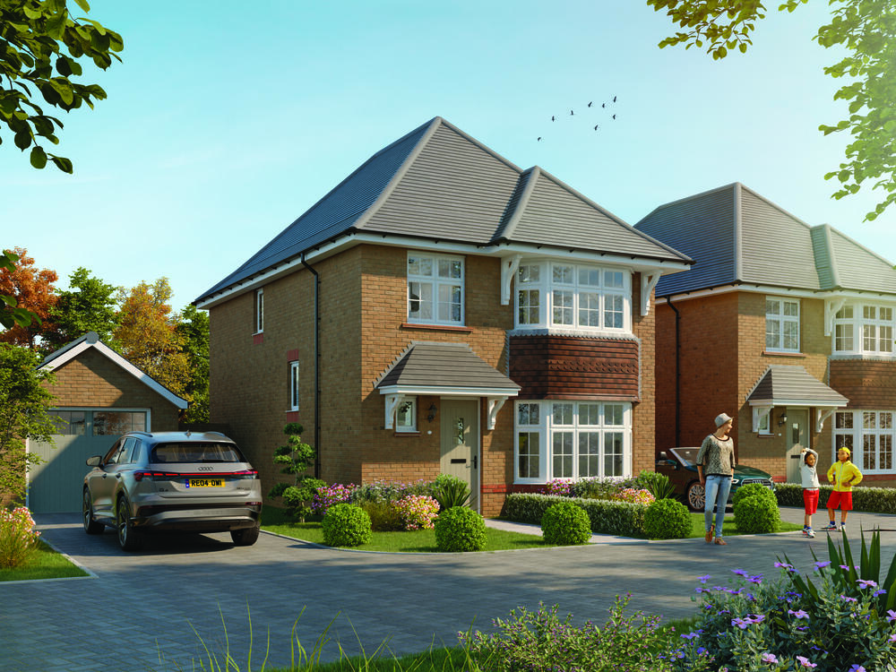 Stratford CGI in brick finish