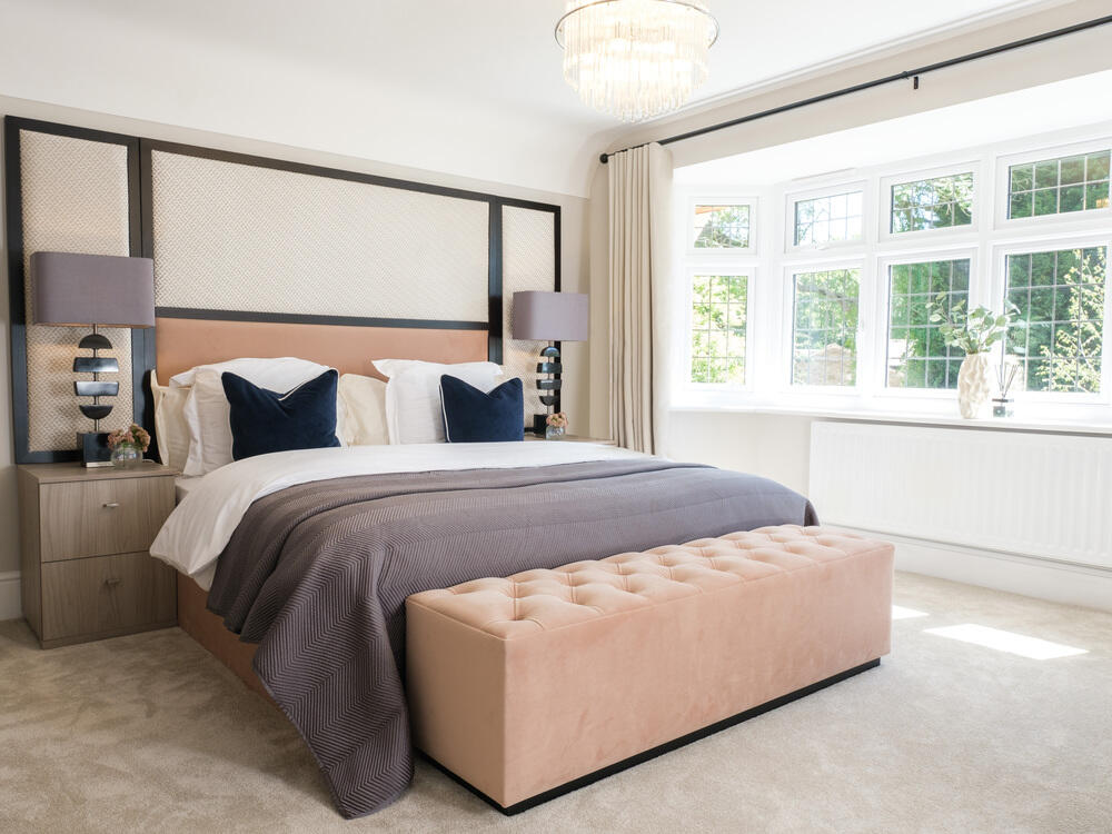 Main bedroom of the Balmoral, a 4 bedroom house