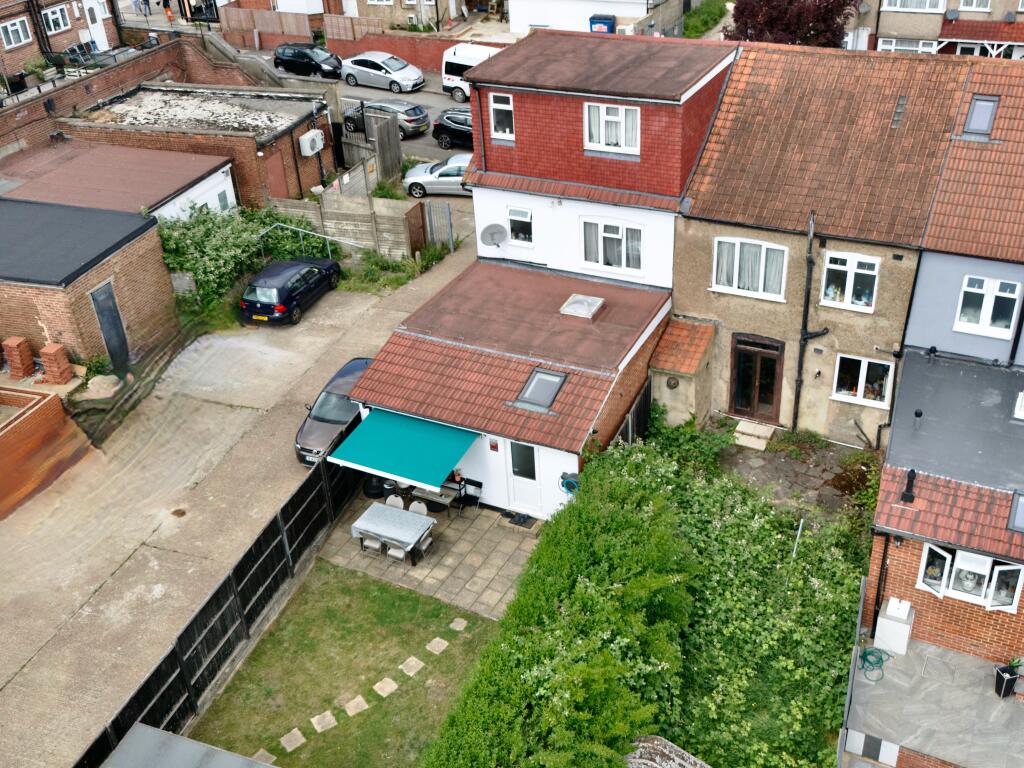 Elevated Rear Garden