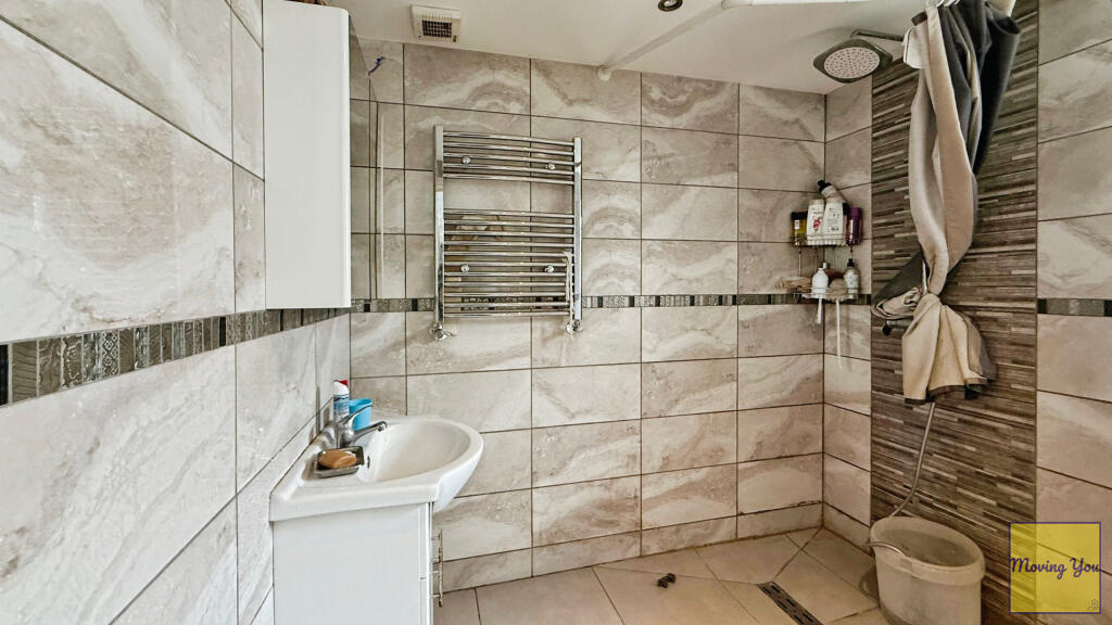 Downstairs shower room