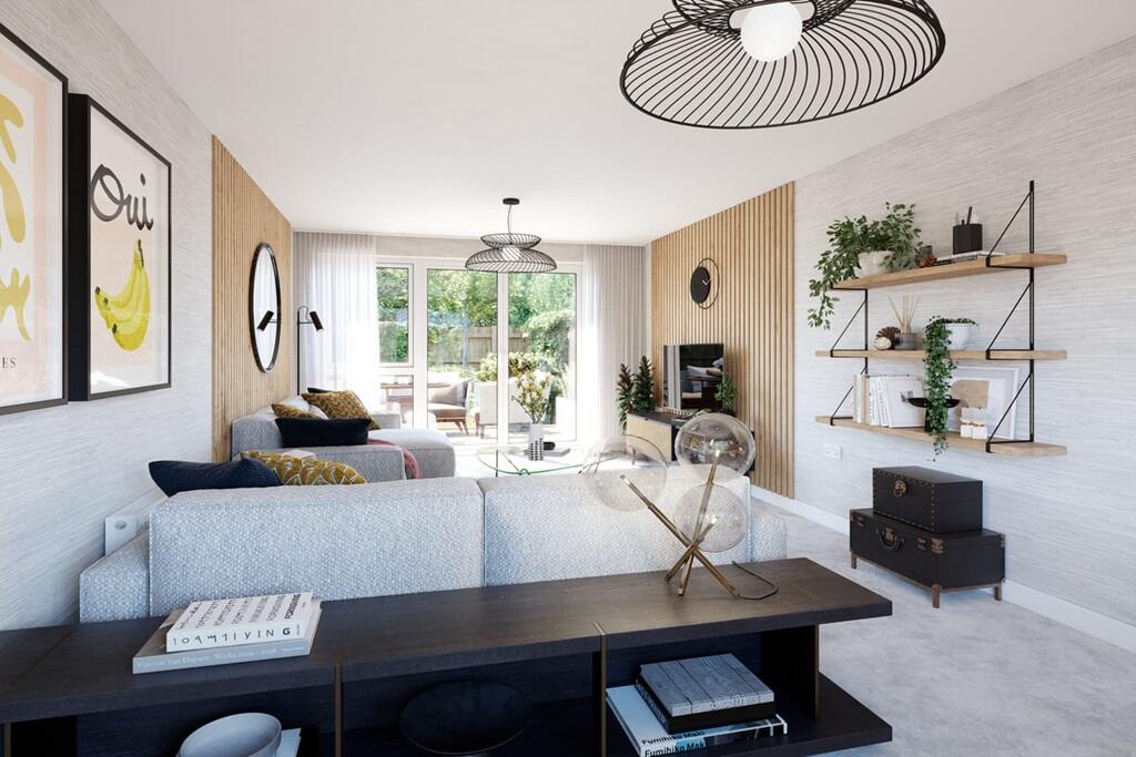 Plenty of space for 2 sofas, ideal for those cosy nights in