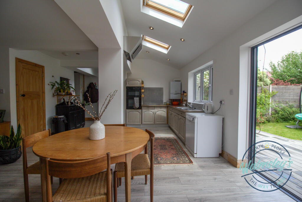 Bifolding doors and skylights