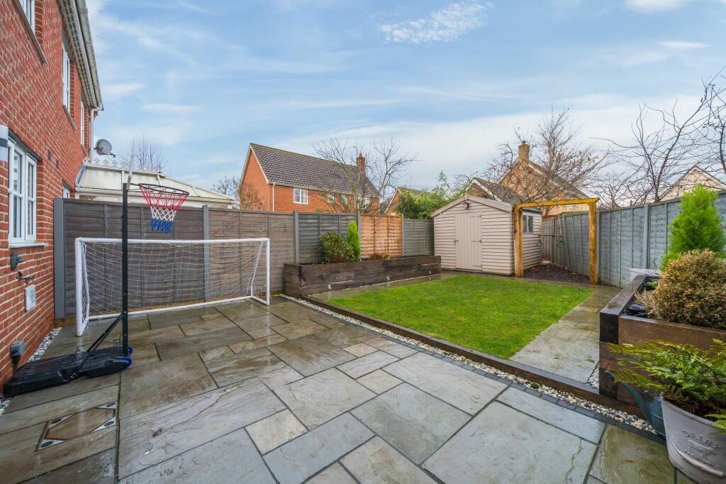 Rear garden
