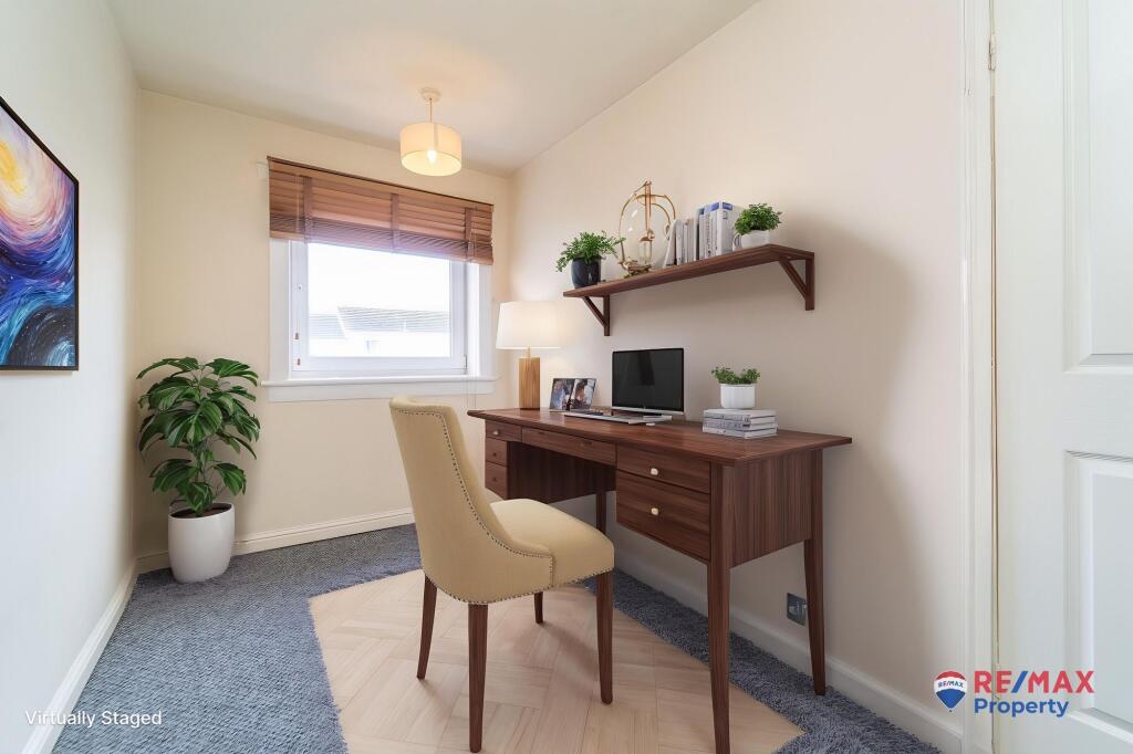 Virtually Staged Bedroom Three