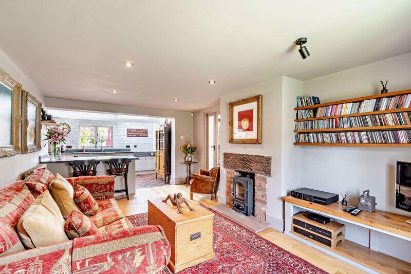 Living Room Open to Kitchen