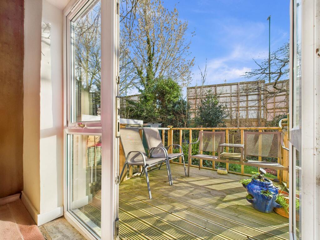 Lounge onto Decked Terrace