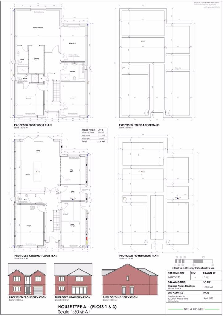 Proposed Elevation &amp; Layout
