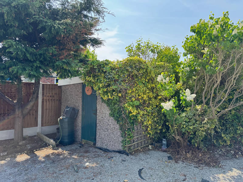 Rear of Property