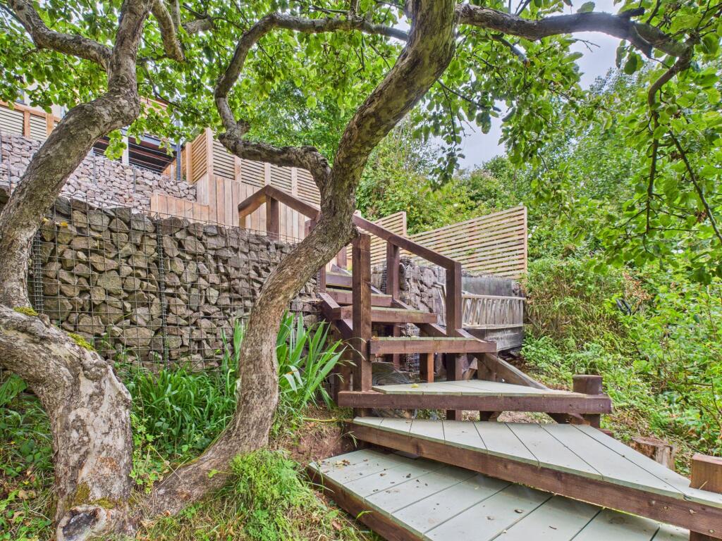 Steps to Lower Garden