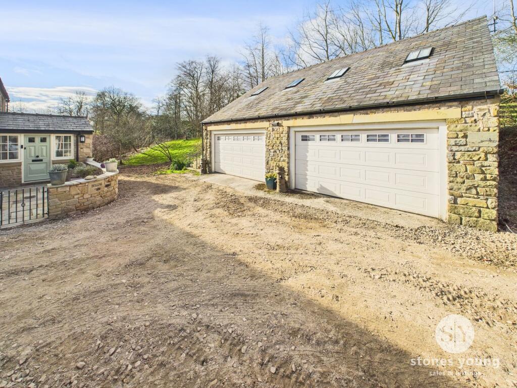 Double Storey Detached Annexe And Garages