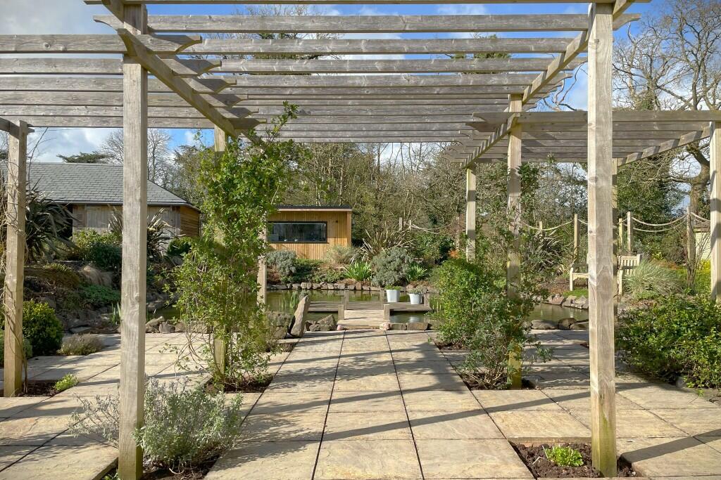 Large patio