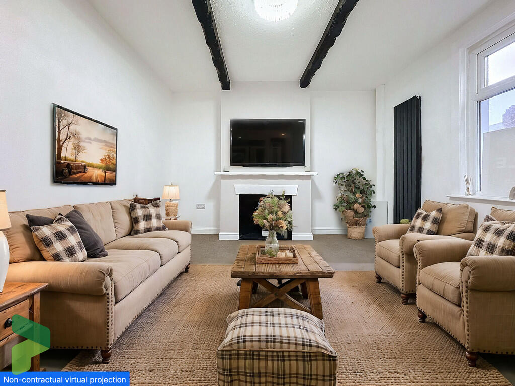 Virtually staged ...