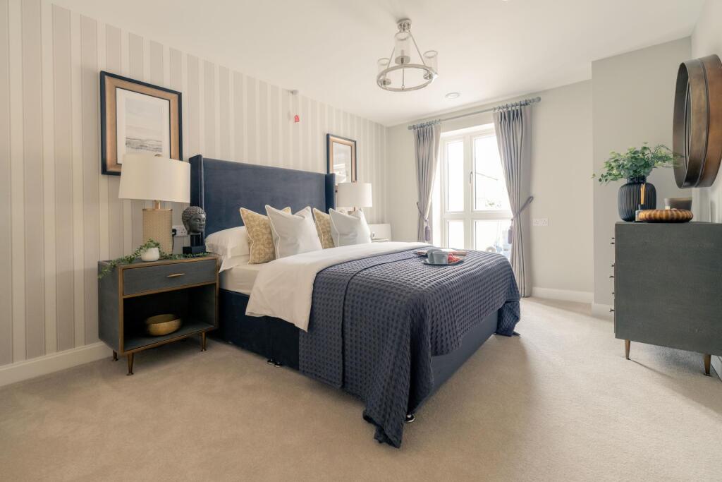 Show home master bedroom  