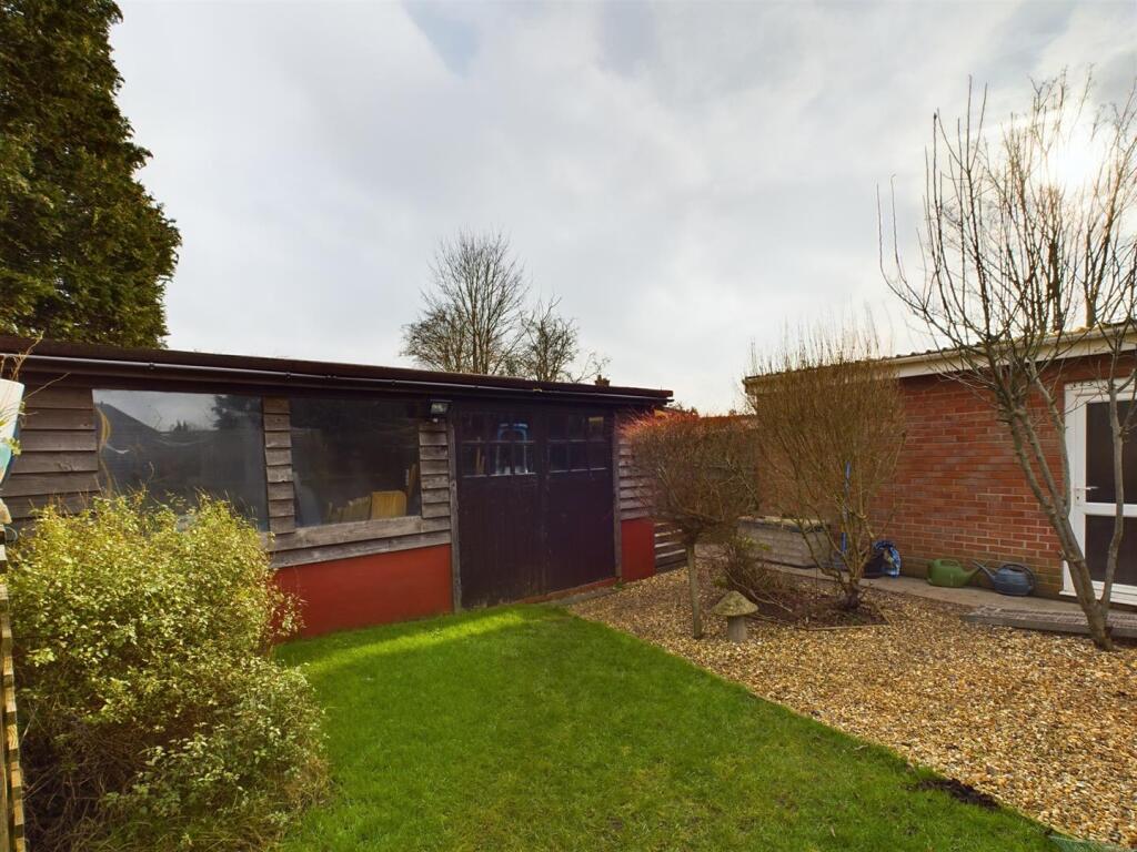 Rear garden